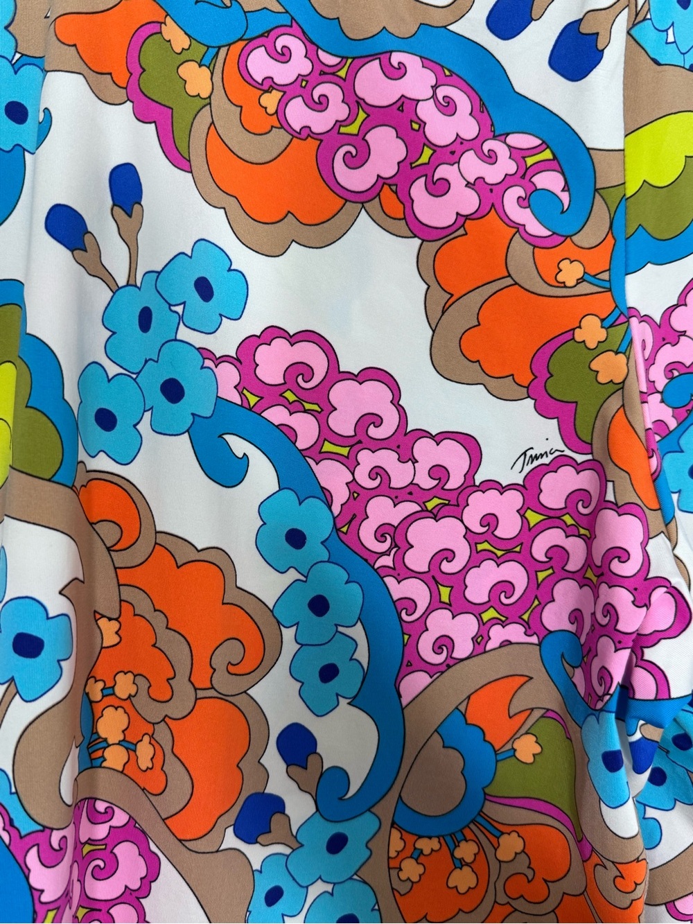 Trina Turk Retro 70’s style Swim Pants Medium - Picture 7 of 7